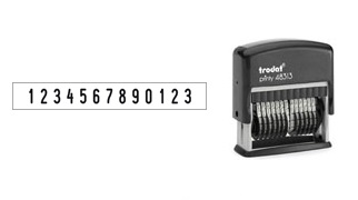 N-48313 - Printy 48313 Number Stamp