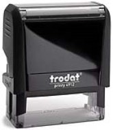 Order Now! Trodat Printy 4912 Rubber Stamp. Add lines of text, upload artwork, or both. Free Shipping. No Sales Tax - Ever!