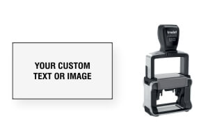 Order Now! Trodat 5203 Custom Rubber Stamp. Add lines of text, upload artwork, or both. Free Shipping. No Sales Tax - Ever!