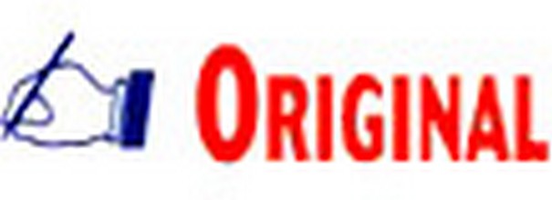 "ORIGINAL" (BLUE/RED) pre-inked Xstamper stock stamps with a 1/2" x 1-5/8" impression size. Free same-day shipping! No sales tax!