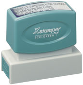 The Xstamper N14 custom stamp is popular for return addresses, signatures, and notary stamps. Free Shipping. No sales tax - ever.
